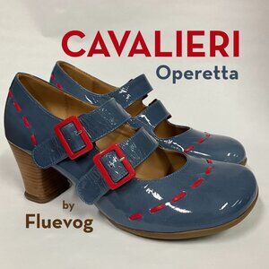 *BRAND NEW* Fluevog 2019 Operetta CAVALIERI Mary Janes, Size 9.5 (best for a 9)!
